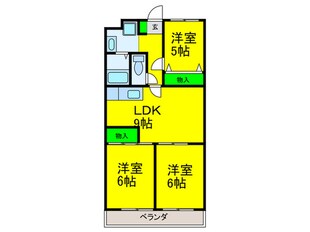 プレセランスの物件間取画像